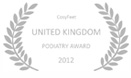 CosyFeet United Kingdom Podiatry Award 2012